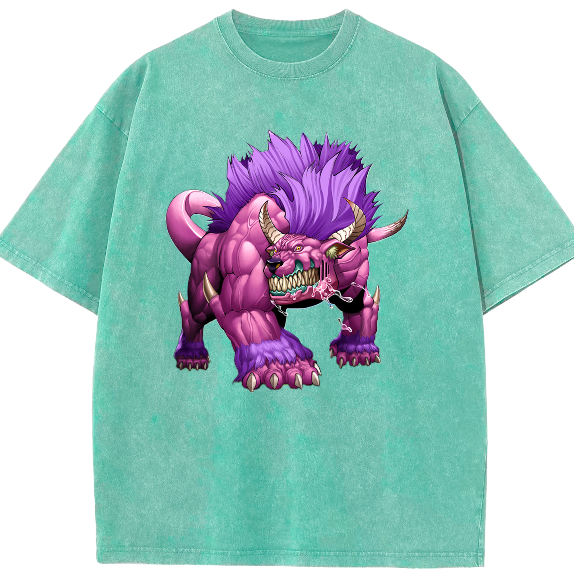 （画像用） 遊☆戯☆王 Yu-Gi-Oh! 綿100% ヴィンテージ風 半袖Tシャツ（フロントプリント）